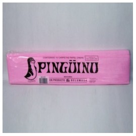 PAPEL CREPE 06 ROSA PALIDO PINGUINO 0.50X2M