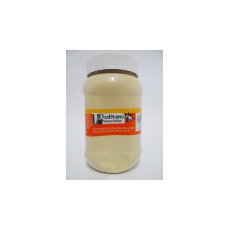 PINTURA CARTEL POLITEC L300 1000ML 320 CREMA