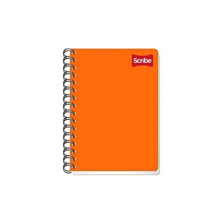CUADERNO FRANCES SCRIBE BLANCO ESPIRAL 100HJ MEGA