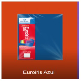 CARTULINA IRIS MATE 50X65CMS AZUL EUROMAC