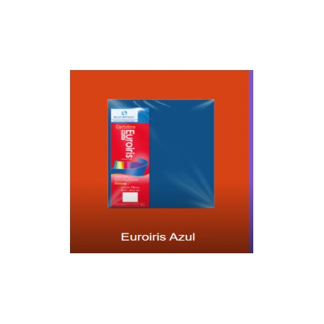 CARTULINA IRIS MATE 50X65CMS AZUL EUROMAC
