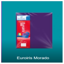 CARTULINA IRIS MATE 50X65CMS MORADA EUROMAC