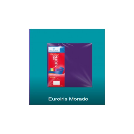 CARTULINA IRIS MATE 50X65CMS MORADA EUROMAC