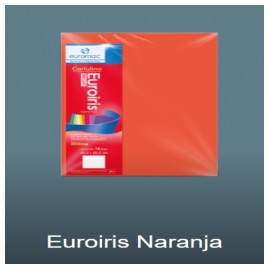CARTULINA IRIS MATE 50X65CMS NARANJA