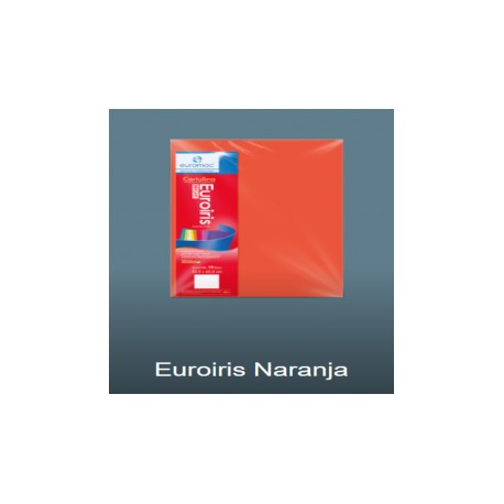 CARTULINA IRIS MATE 50X65CMS NARANJA