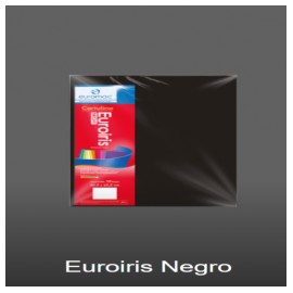 CARTULINA IRIS MATE 50X65CMS NEGRA EUROMAC