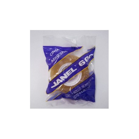 CINTA 600 DIUREX JANEL CELOFAN 18MM X 33MTS