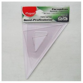 JUEGO ESCUADRAS MAPED 25CMS SIN GRADUACION SEMI PROFESIONAL