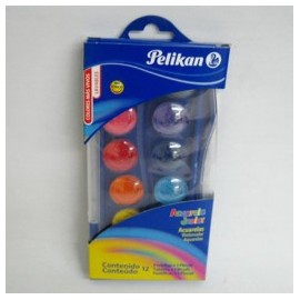 ACUARELAS JUNIOR PELIKAN 12PZ