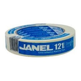 ADHESIVA CINTA MASKING 121 JANEL 18MM X50MTS USO GENERAL