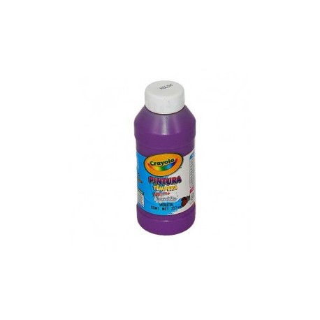 PINTURAS TEMPERA LAVABLE COLOR VIOLETA 237ML