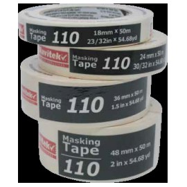 ADHESIVAS CINTA NAVITEK 110 MASKING 18MMX50MTS ECONOMICA