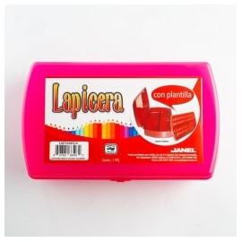 LAPICERA MEDIANA DE PLASTICO CON PLANTILLA