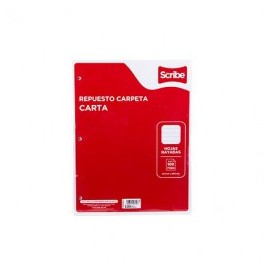 PAPEL REFACCION CARPETA CARTA C5MM 100H SCRIBE