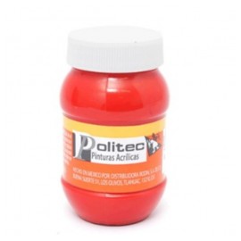 PINTURA PARA CARTEL POLITEC L300 100ML (314) ROJO