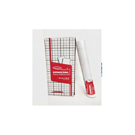 MICA KRYSTAL FORRO TRANSPARENTE 45CMSX10MTS JANEL