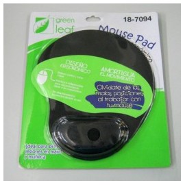 COJIN PARA MOUSE CON GEL DESCANSA MUÑECAS GREEN