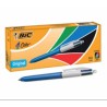BOLIGRAFO BIC 4 COLOR NEGRO AZUL ROJO VERDE