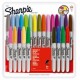 MARCADOR PLUMIN PERMANENTE SHARPIE FINO 24CLS