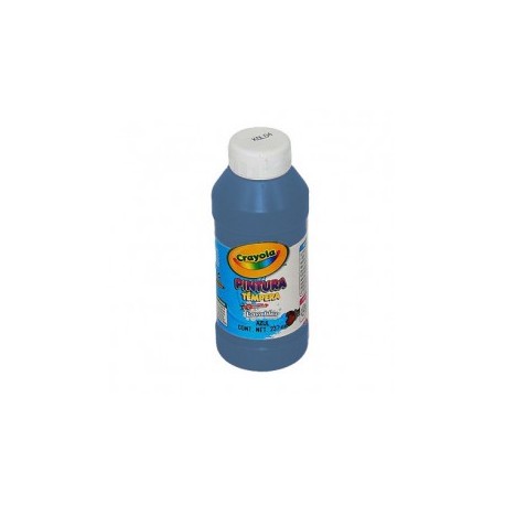 PINTURA TEMPERA LAVABLE CRAYOLA AZUL 237ML