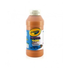 PINTURA TEMPERA LAVABLE CRAYOLA NARANJA DE 237ML