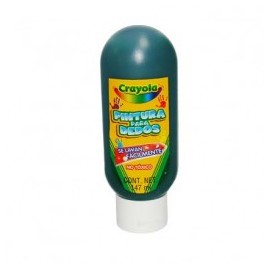 PINTURA DIGITAL CRAYOLA VERDE 147ML