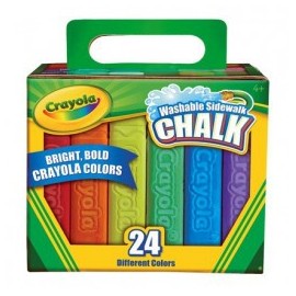 GISES GIGANTES DE 24 PIEZAS CRAYOLA