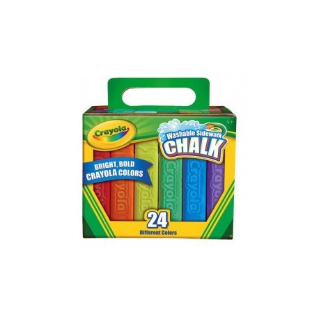 GISES GIGANTES DE 24 PIEZAS CRAYOLA