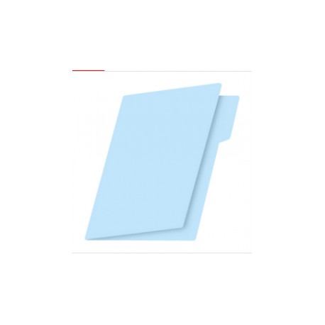 FOLDER OFICIO FORTEC AZUL 100PZ(CAJA)