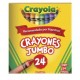 CRAYONES JUMBO CRAYOLA CON 24 COLORES