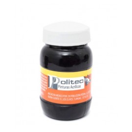 PINTURA CARTEL POLITEC L300 100ML (302) NEGRO INTENSO