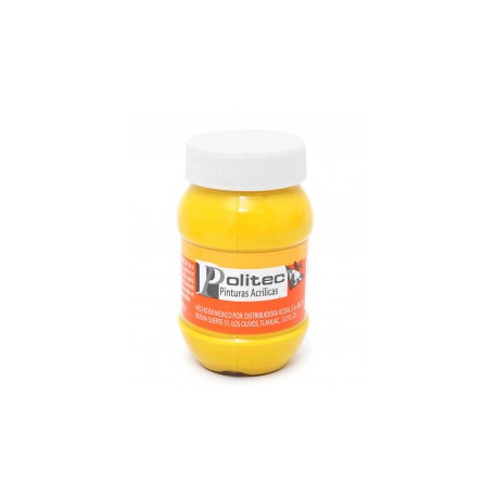 PINTURA CARTEL POLITEC L300 100ML (318) AMARILLO MEDIO