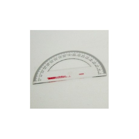 TRANSPORTADOR BACO DE 180o 12.5CMS
