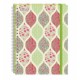 LIBRETA A6 PLUS FLORAL 100H RAYA PRINTAFORM