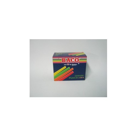 GISES BACO DE COLORES CON 50 PIEZAS