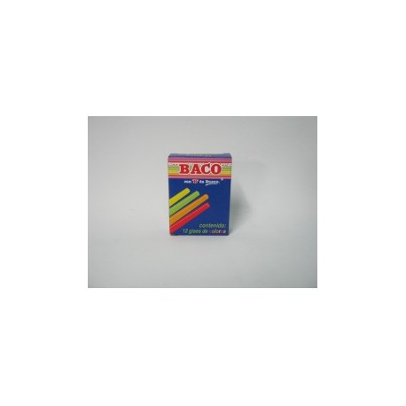 GISES COLORES BACO CON 12 PZ TIC-12
