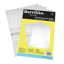 MICA PROTECTOR LIGERO CARTA BARRILITO 100PZ