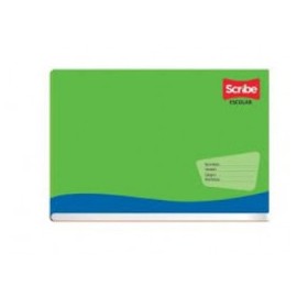 CUADERNO ITALIANO SCRIBE ENGRAPADO 100H BLANCO CLASICO