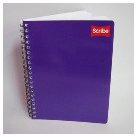 CUADERNO PROFESIONAL SCRIBE PAUTADO ESPIRAL 100 HOJAS CLASICO(PIEZA)