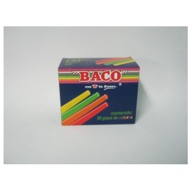 GISES BACO DE COLORES CON 50 PIEZAS