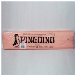 PAPEL CREPE 21 SALMON PINGUINO 0.50X2MTS