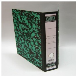 REGISTRADOR CARTA S/INDICE VERDE JASPEADO PRINTAFORM