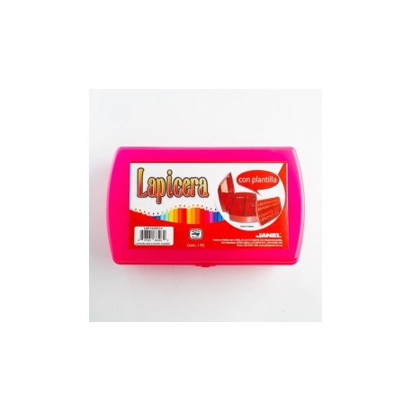 LAPICERA MEDIANA DE PLASTICO CON PLANTILLA
