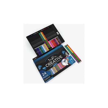 COLORES DE MADERA INDRA PROFESIONAL 24CLS