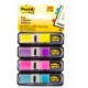 NOTAS ADHESIVAS 683 4AB MINIBANDERITAS POST-IT 11.9x43.2MM