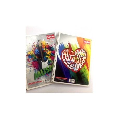 CUADERNO PROFESIONAL SCRIBE MEGA PLUS CUADRO CHICO 100H