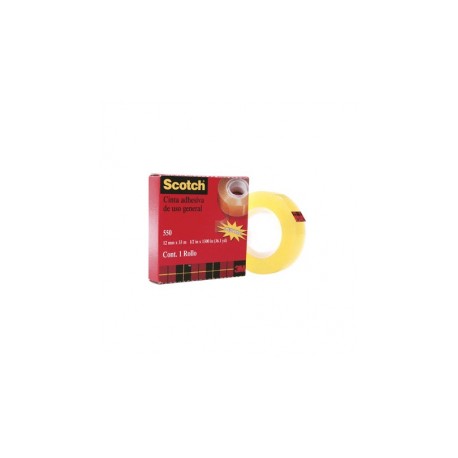 CINTA ADHESIVA 550 DIUREX SCOTCH 18MM X 33MTS