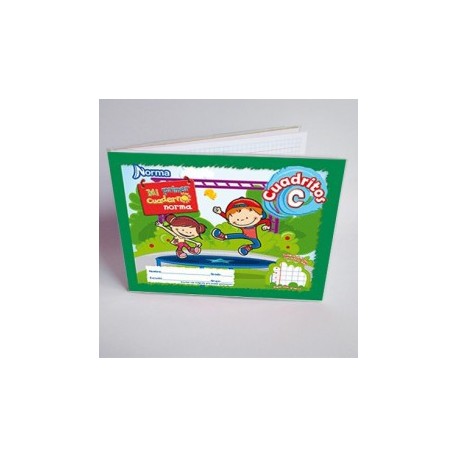 CUADERNO ITALIANO NORMA PREESCOLAR COSIDO C"7MM 72HJ