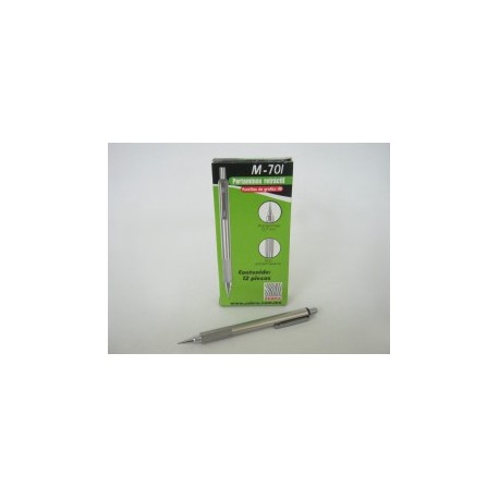 LAPICERO PORTAMINAS 0.7MM ZEBRA M-701 RETRACTIL