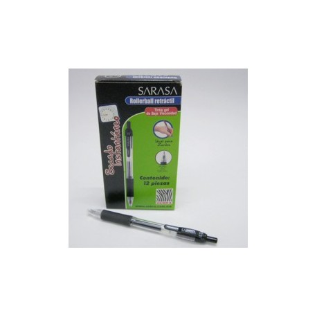 BOLIGRAFO SARASA ZEBRA 5MM RT TINTA GEL NEGRA